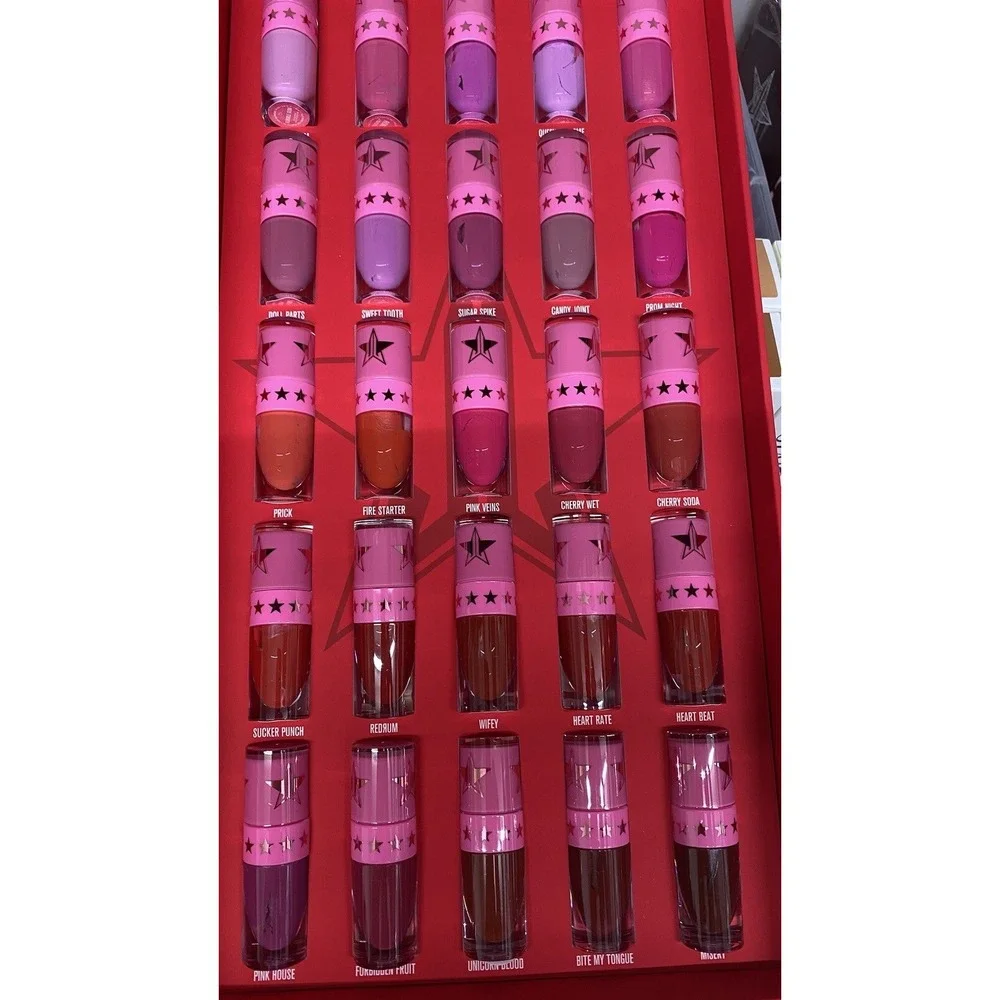 Jeffree Star BLOOD SUGAR LIQUID LIPSTICK VAULT 100% Authentic See‎ Details